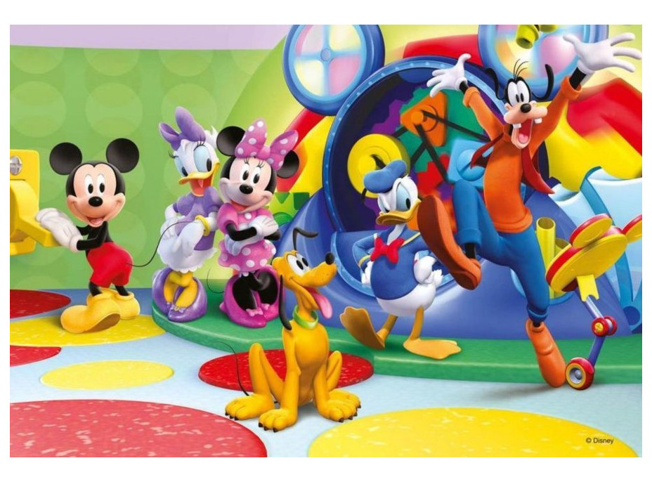 RAVENSBURGER Puzzle Mickey Mouse s priateľmi 2x12 dielikov