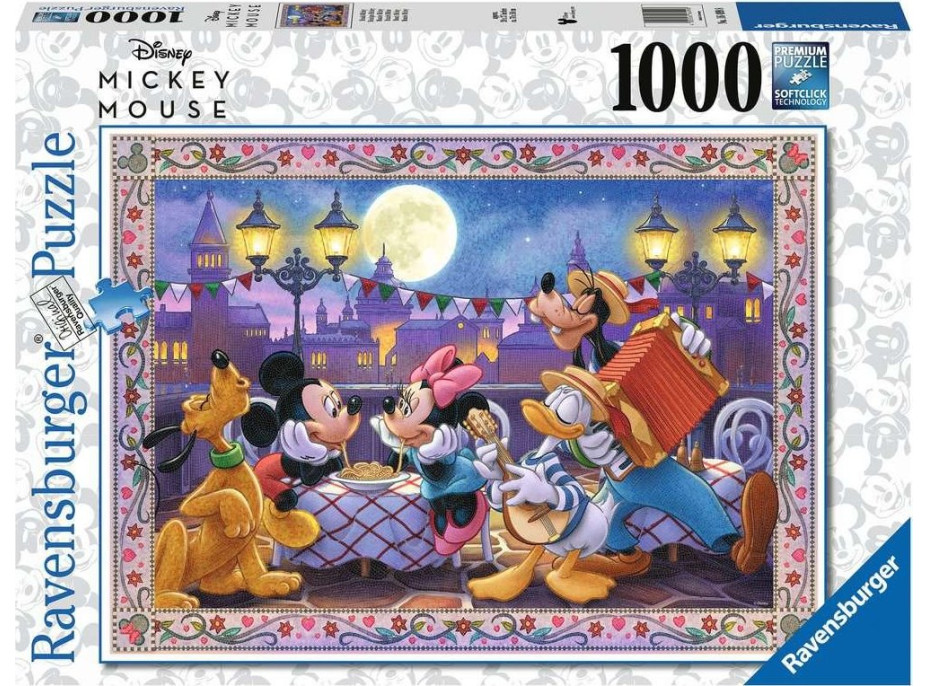 RAVENSBURGER Puzzle Mickey mozaika 1000 dielikov