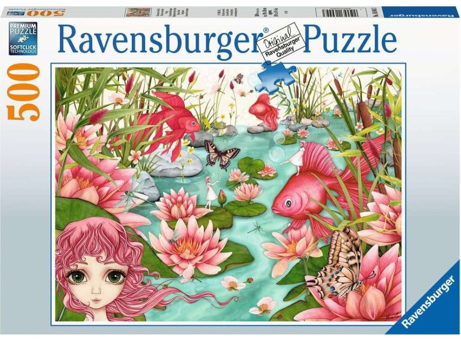 RAVENSBURGER Puzzle Minuin sen o rybníku 500 dielikov