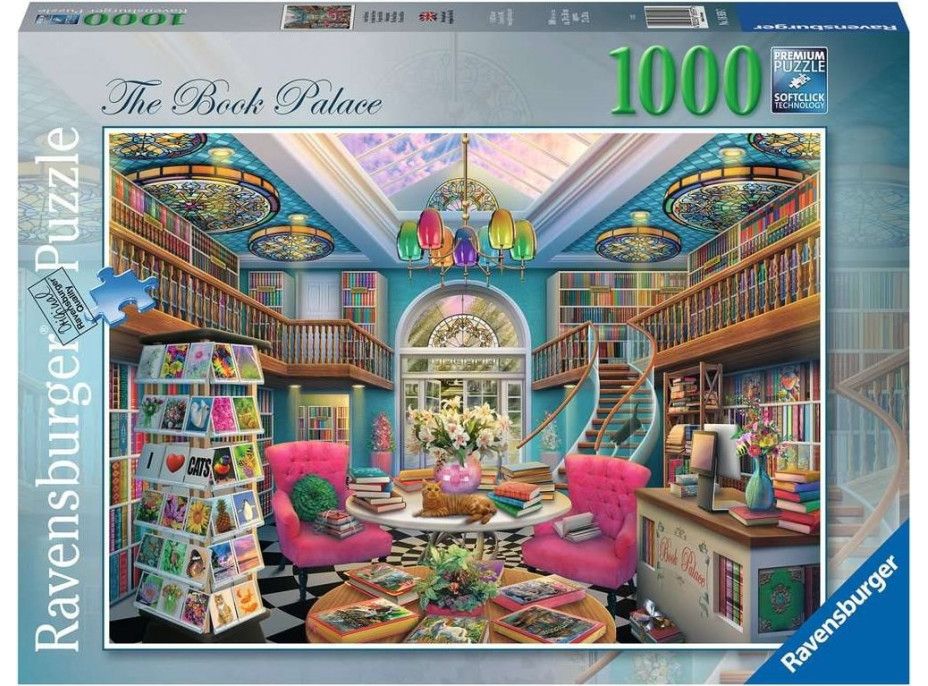 RAVENSBURGER Puzzle Palác kníh 1000 dielikov