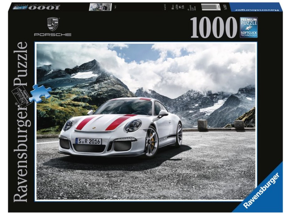 RAVENSBURGER Puzzle Porsche 911 R 1000 dielikov