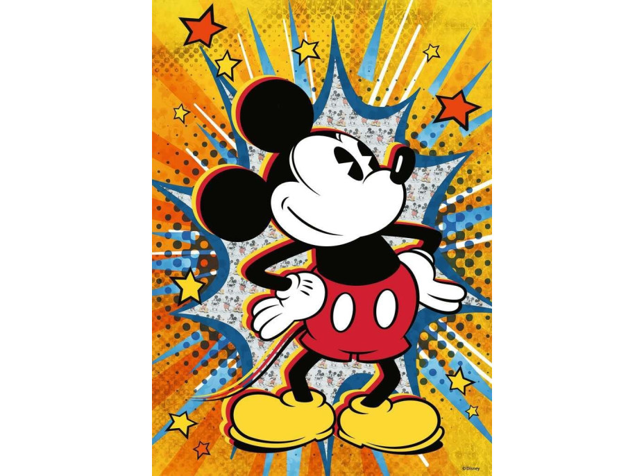 RAVENSBURGER Puzzle Retro Mickey Mouse 1000 dielikov