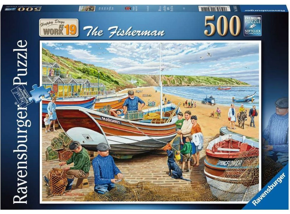 RAVENSBURGER Puzzle Rybári 500 dielikov