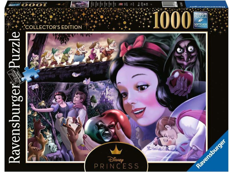 RAVENSBURGER Puzzle Disney hrdinky č.1: Snehulienka 1000 dielikov