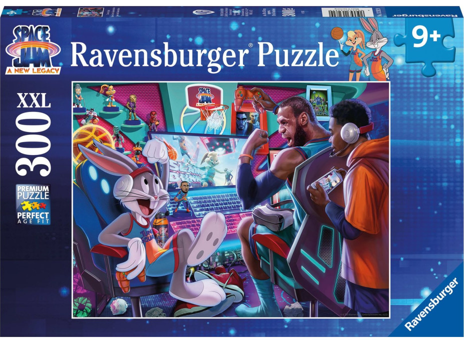 RAVENSBURGER Puzzle Space Jam: Herná konzola XXL 300 dielikov