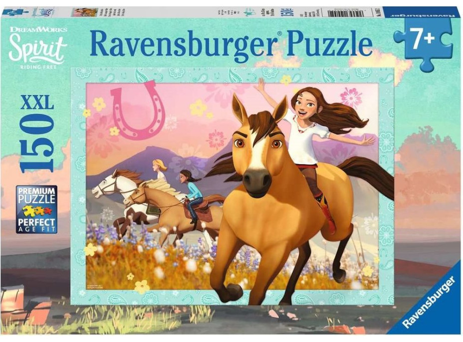 RAVENSBURGER Puzzle Spirit: Voľnosť vo vetre XXL 150 dielikov