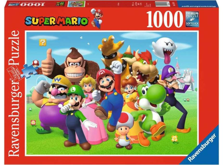 RAVENSBURGER Puzzle Super Mario 1000 dielikov
