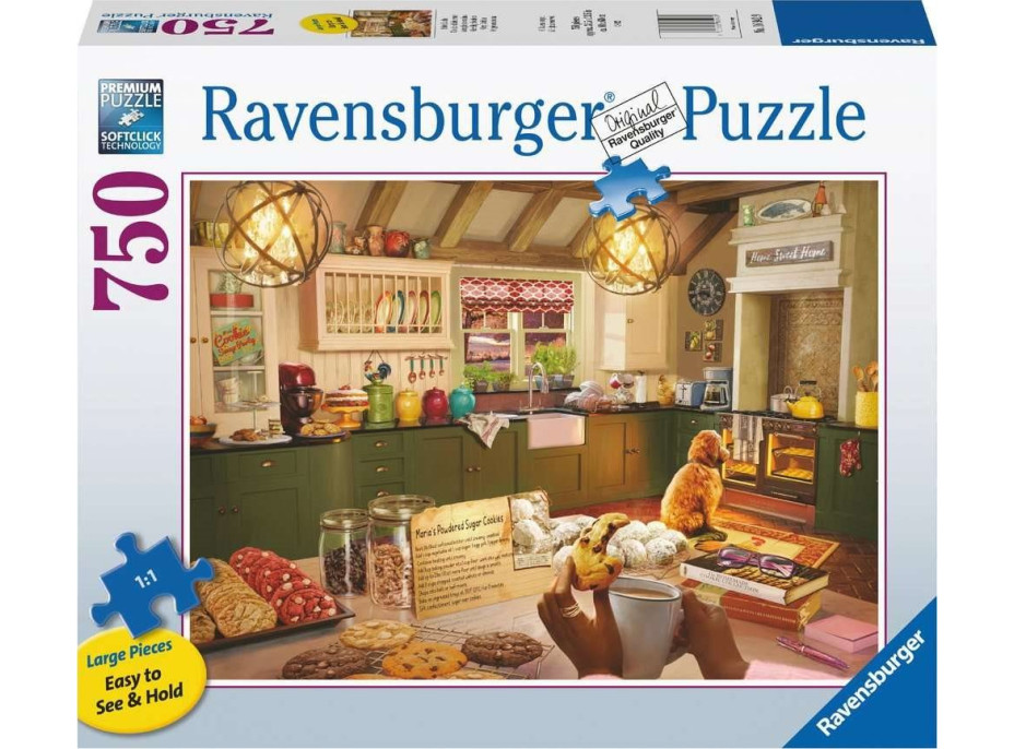 RAVENSBURGER Puzzle Útulná kuchyňa XL 750 dielikov