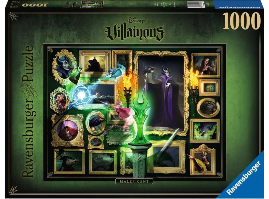 RAVENSBURGER Puzzle Disney Villainous: Hnevá 1000 dielikov