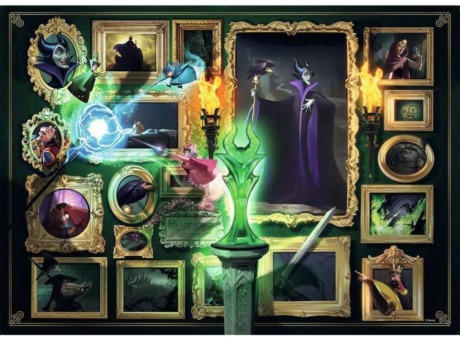 RAVENSBURGER Puzzle Disney Villainous: Hnevá 1000 dielikov