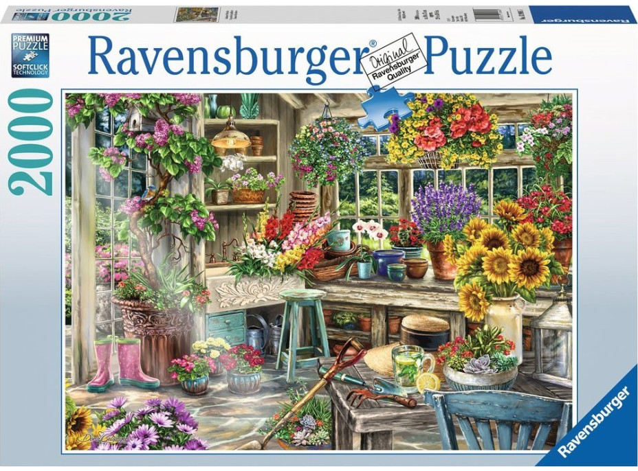 RAVENSBURGER Puzzle Záhradníkov raj 2000 dielikov