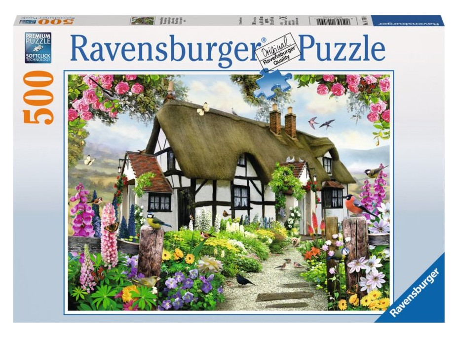 RAVENSBURGER Puzzle Očarujúce domček 500 dielikov