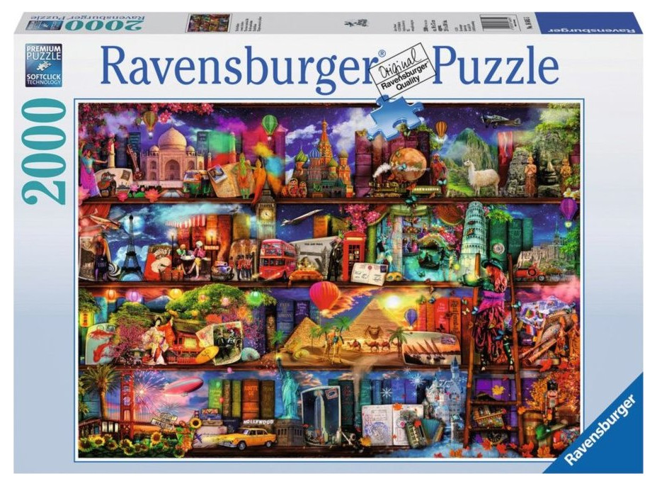 RAVENSBURGER Puzzle Svet kníh 2000 dielikov