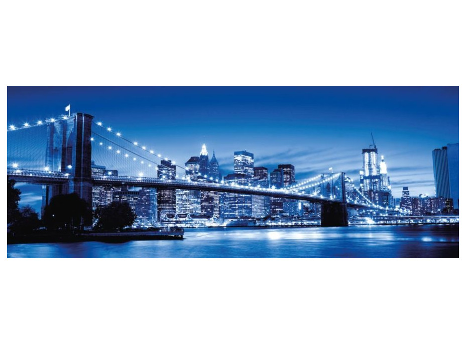 RAVENSBURGER Panoramatické puzzle Žiarivý New York 1000 dielikov