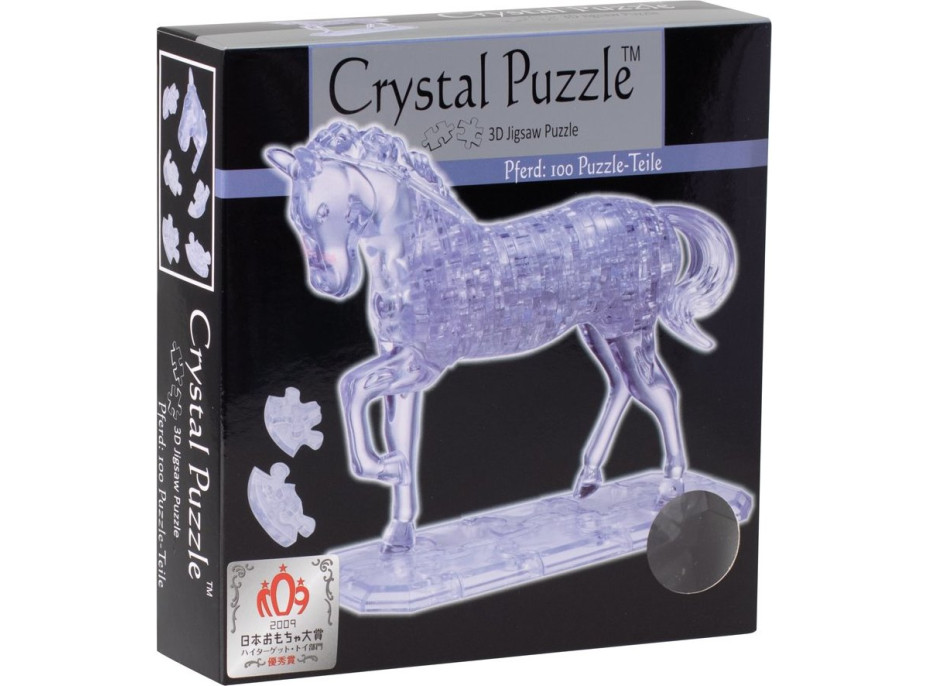 HCM KINZEL 3D Crystal puzzle Kôň 100 dielikov