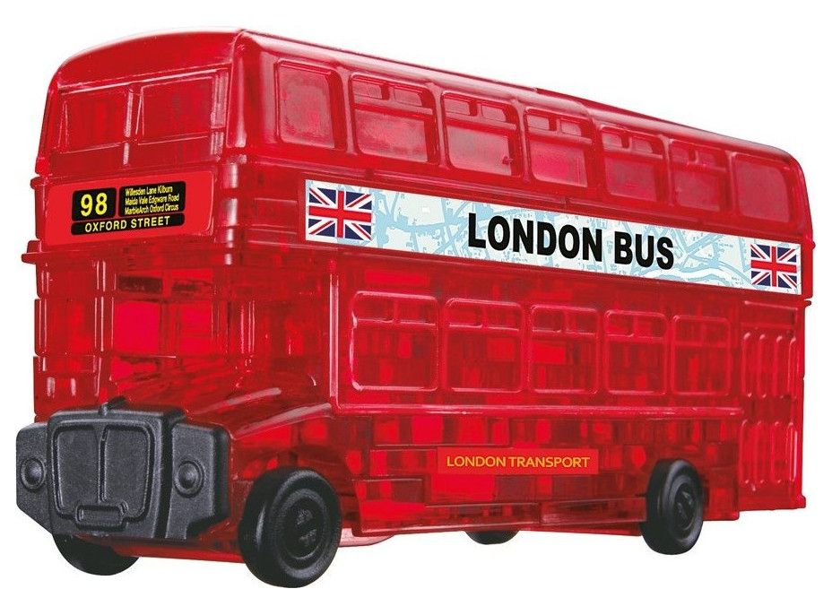 HCM KINZEL 3D Crystal puzzle Londýnsky autobus 53 dielikov
