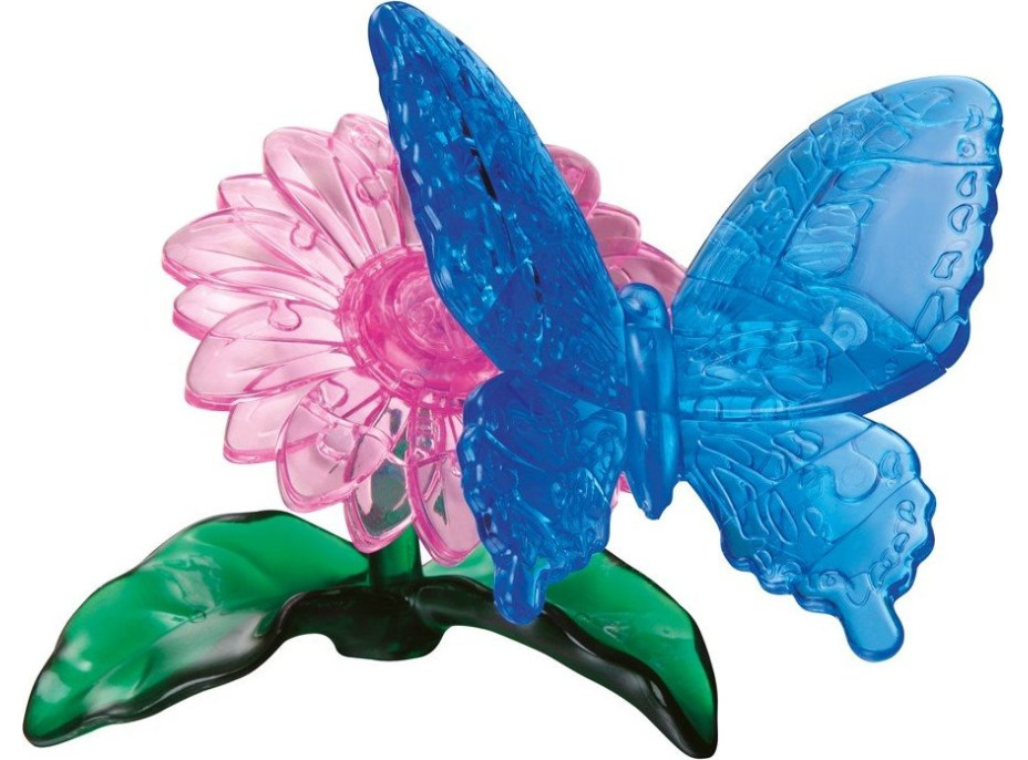 HCM KINZEL 3D Crystal puzzle Motýľ 38 dielikov