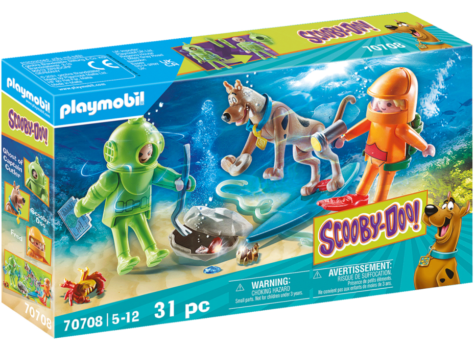 PLAYMOBIL® SCOOBY-DOO! 70708 Dobrodružstvo s Ghost of Captain Cutler