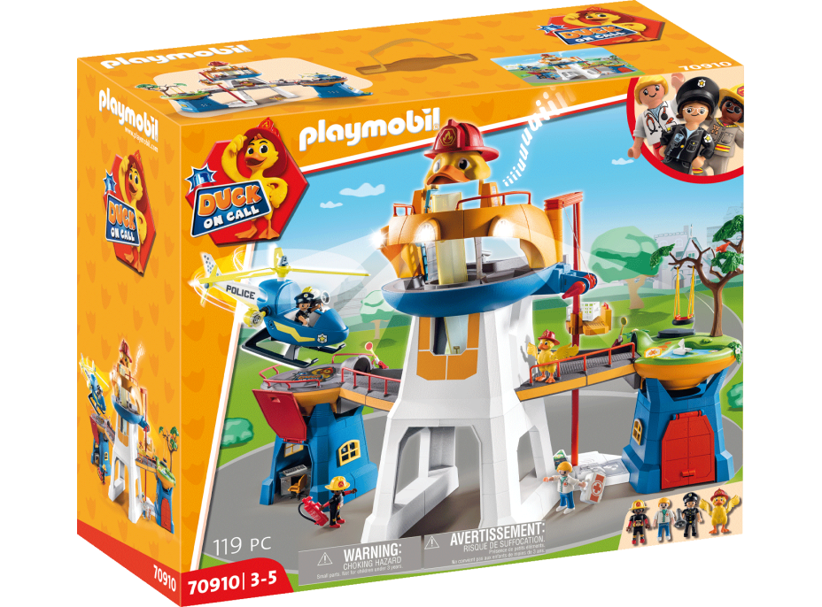 PLAYMOBIL® Duck On Call 70910 Hlavné veliteľstvo