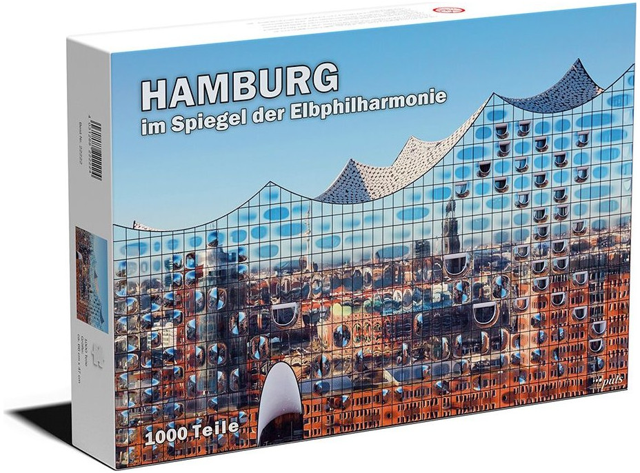 PULS ENTERTAINMENT Puzzle Odraz Hamburgu v Labskej filharmónii 1000 dielikov