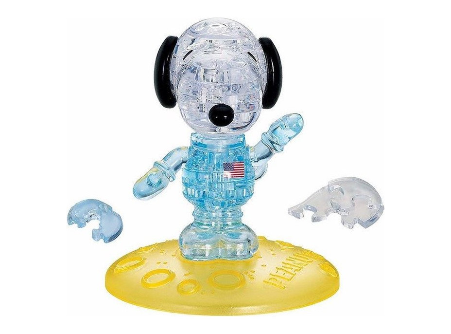 HCM KINZEL 3D Crystal puzzle Astronaut Snoopy 35 dielikov