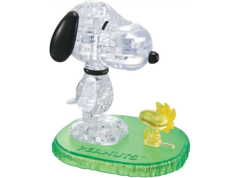 HCM KINZEL 3D Crystal puzzle Snoopy a Woodstock 41 dielikov