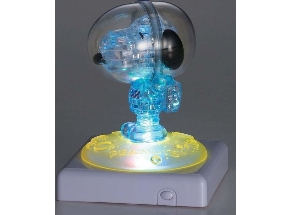 HCM KINZEL 3D Crystal puzzle Astronaut Snoopy 35 dielikov