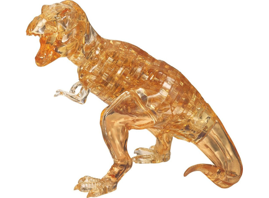 HCM KINZEL 3D Crystal puzzle Tyranosaurus žltý 49 dielikov