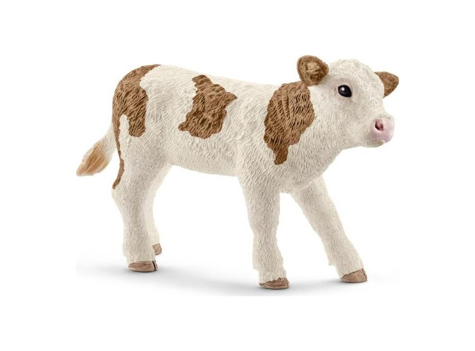 SCHLEICH Farm World® 13802 Simentálske teľa