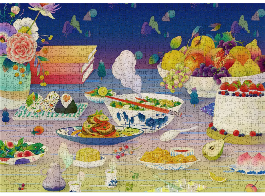 CLOUDBERRIES Puzzle Epicurean 1000 dielikov