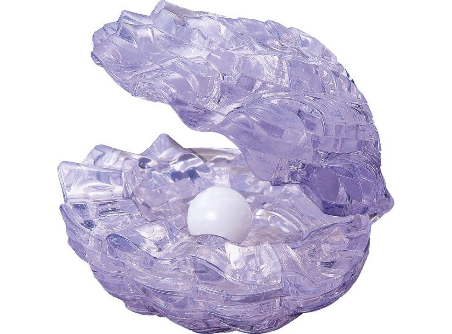 HCM KINZEL 3D Crystal puzzle Mušle s perlou 48 dielikov