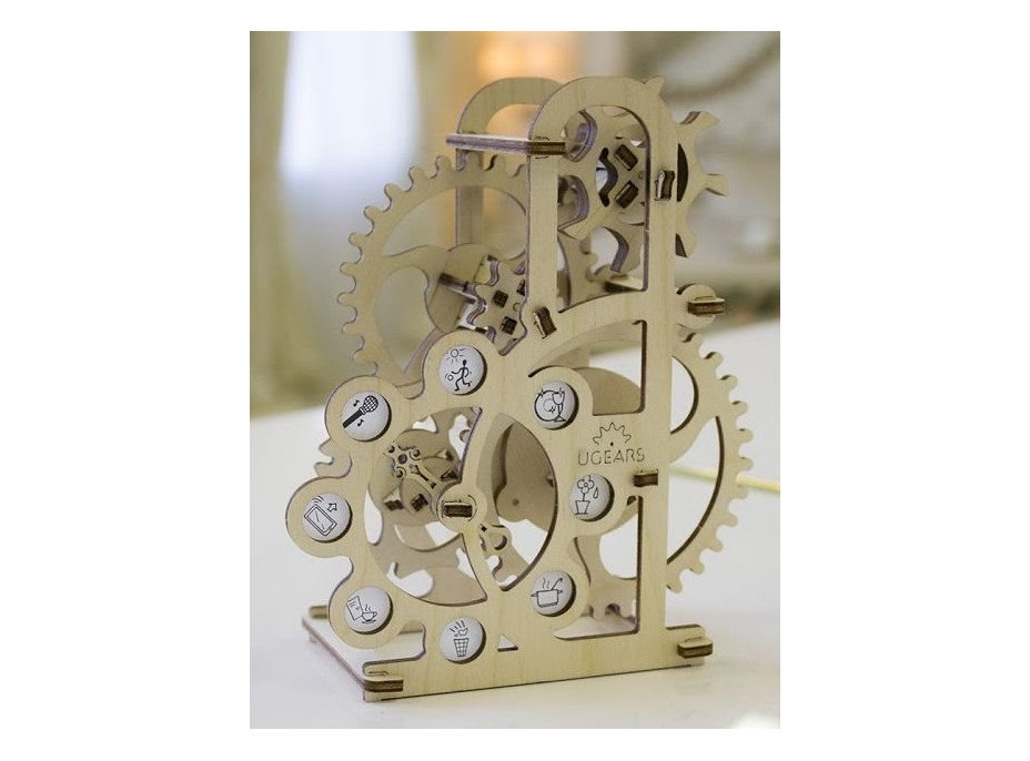 UGEARS 3D puzzle Dynamometer 48 dielikov