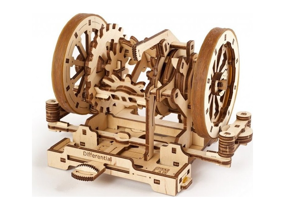 UGEARS 3D puzzle Diferenciál 163 dielikov