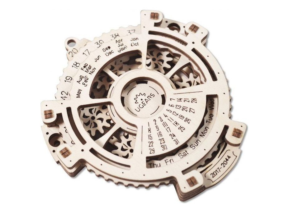 UGEARS 3D puzzle Kalendár 24 dielikov