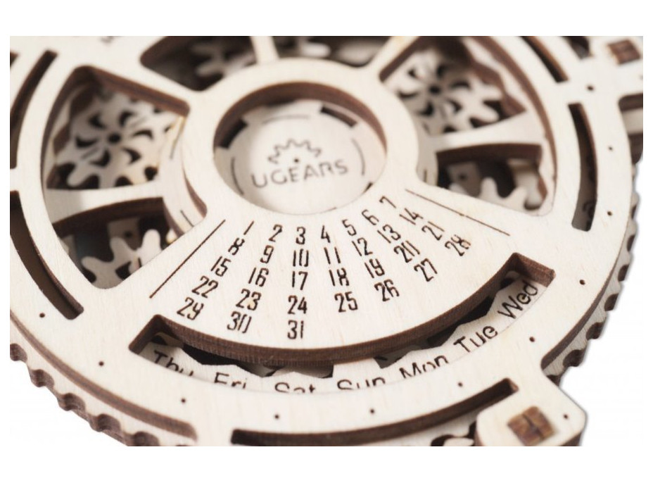 UGEARS 3D puzzle Kalendár 24 dielikov