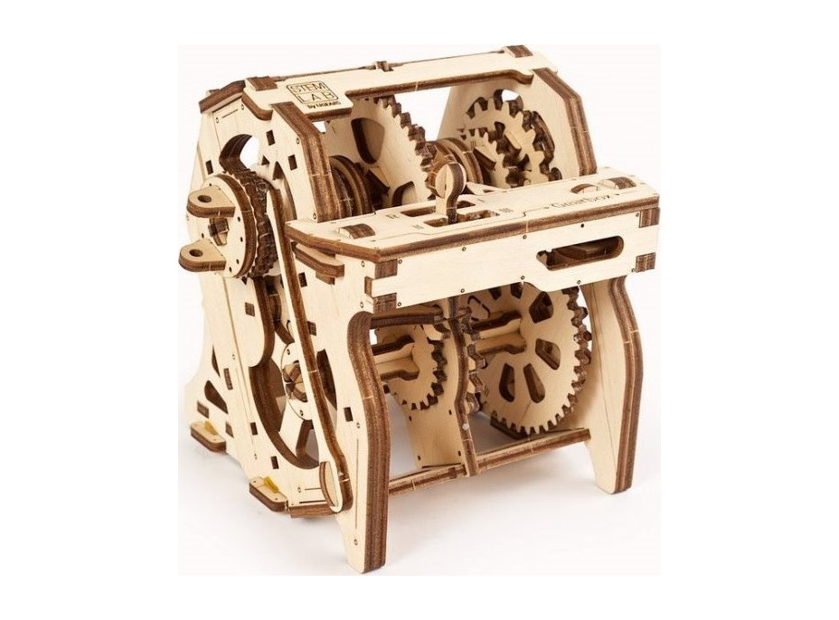 UGEARS 3D puzzle Prevodovka 120 dielikov