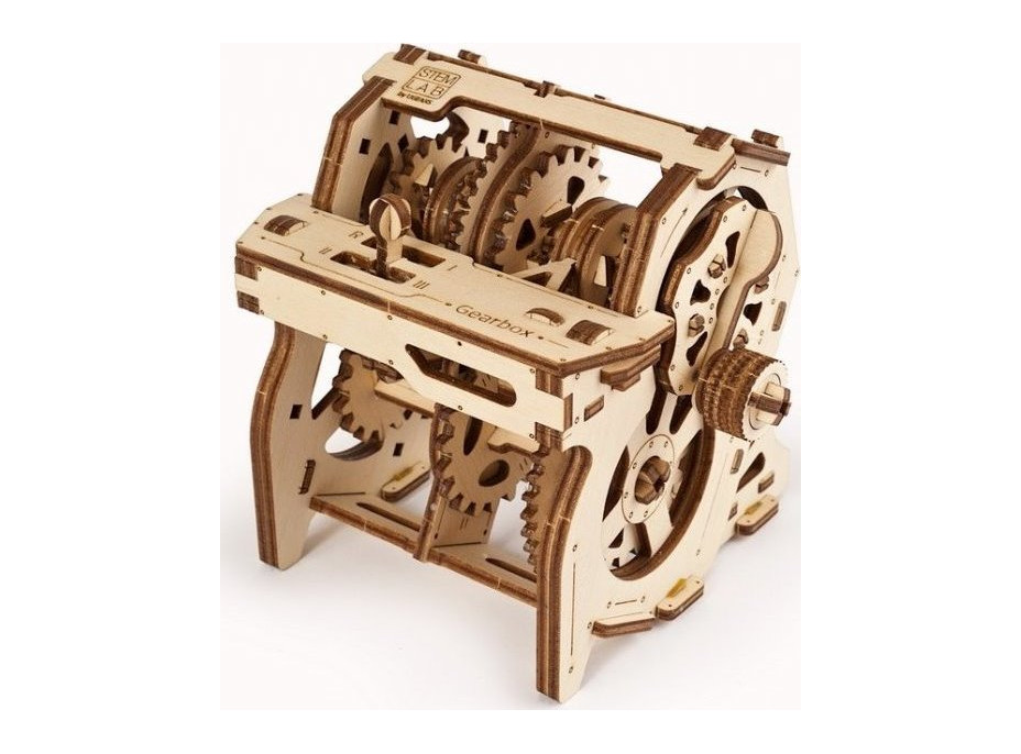 UGEARS 3D puzzle Prevodovka 120 dielikov