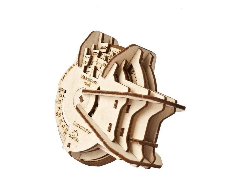 UGEARS 3D puzzle STEM LAB Curvimeter 109 dielikov