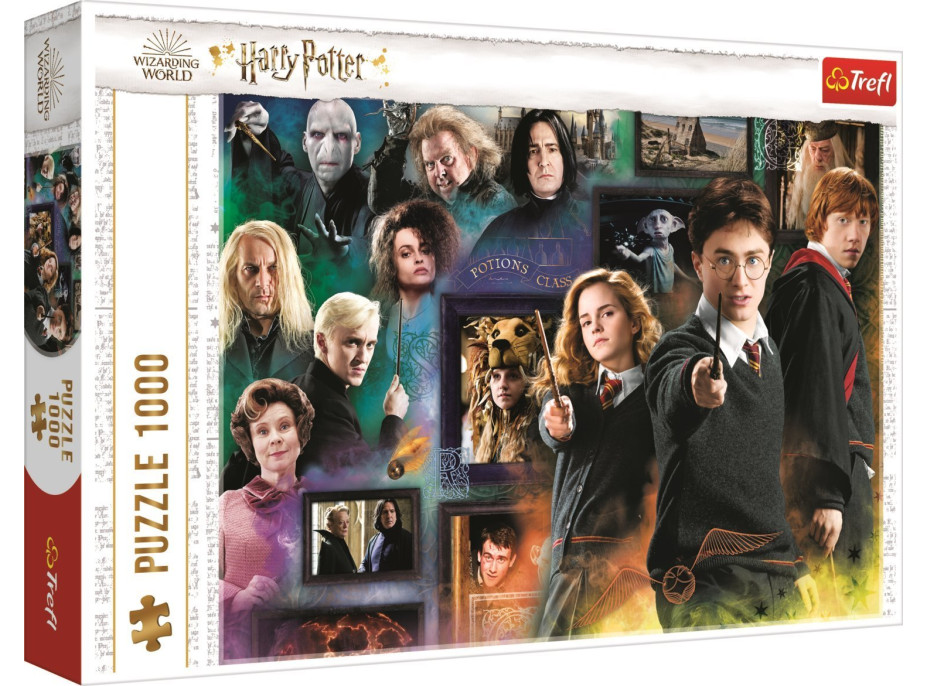 TREFL Puzzle Harry Potter: Kúzelnícky svet 1000 dielikov