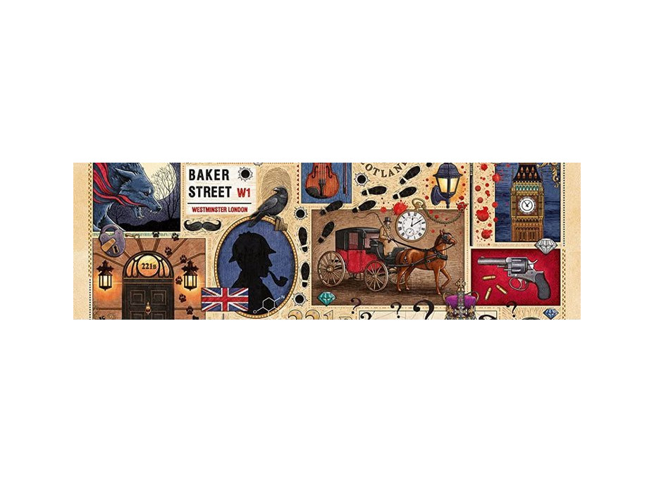 GIBSONS Puzzle Knižný klub: Sherlock Holmes 1000 dielikov