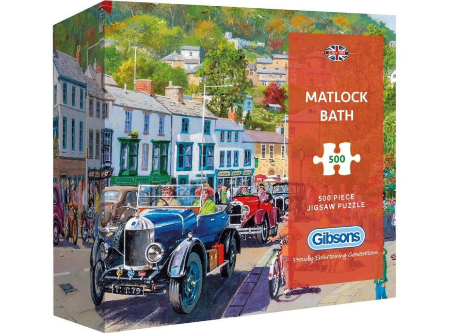 GIBSONS Puzzle Matlock Bath 500 dielikov