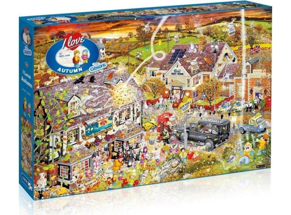 GIBSONS Puzzle Milujem jeseň 1000 dielikov