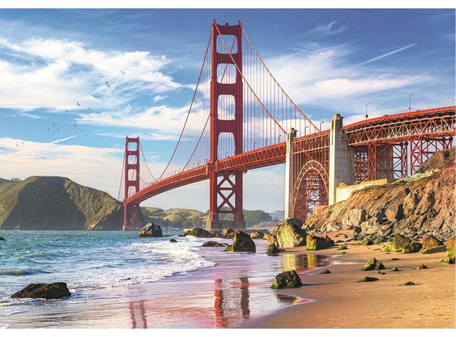 Trefl Puzzle Most Golden Gate, San Francisco, USA 1000 dielikov