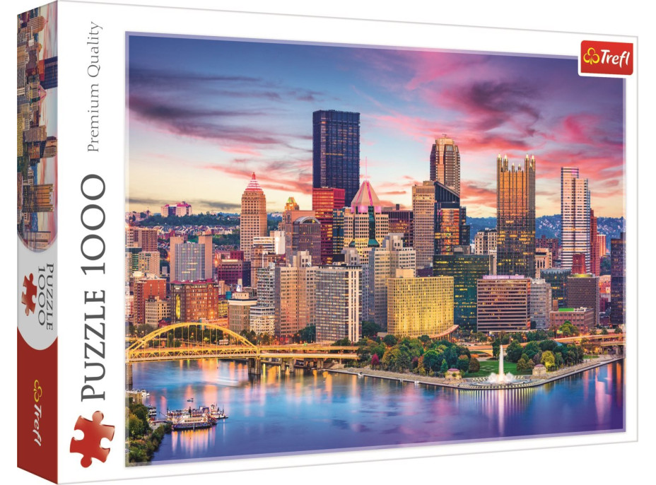 TREFL Puzzle Pittsburgh, Pensylvánia, USA 1000 dielikov