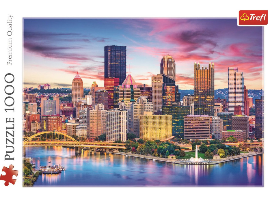 TREFL Puzzle Pittsburgh, Pensylvánia, USA 1000 dielikov