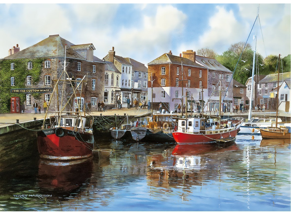 GIBSONS Puzzle Prístav Padstow 1000 dielikov