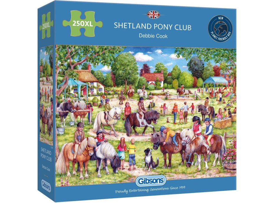 GIBSONS Puzzle Shetland Pony Club XL 250 dielikov