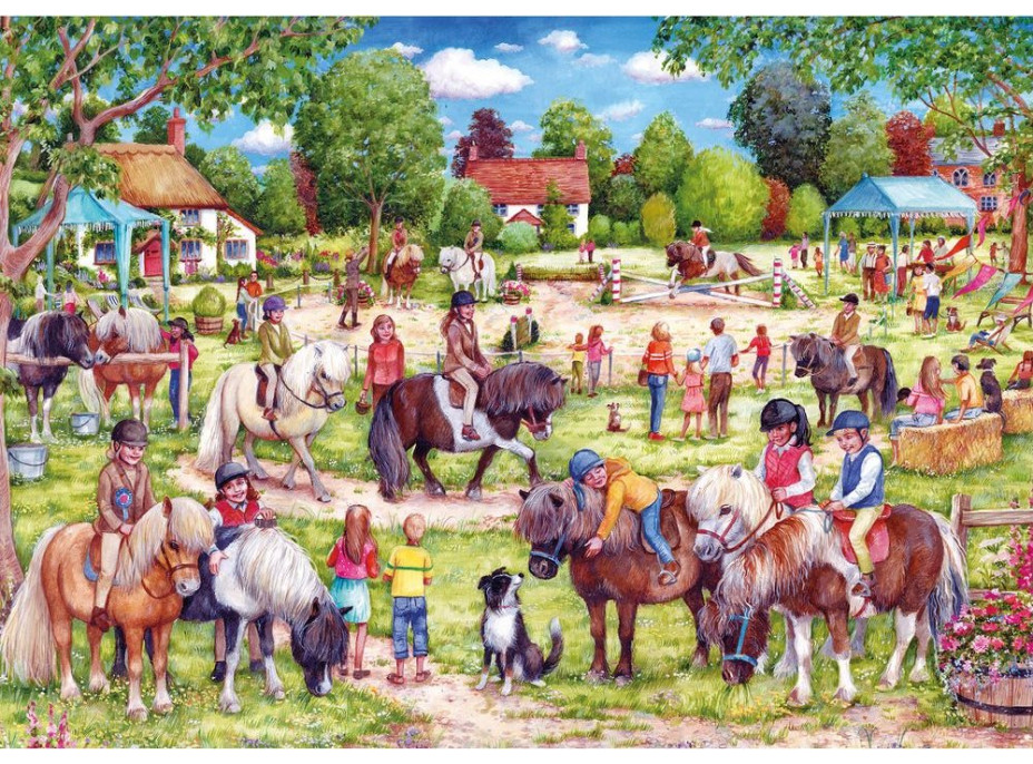 GIBSONS Puzzle Shetland Pony Club XL 250 dielikov