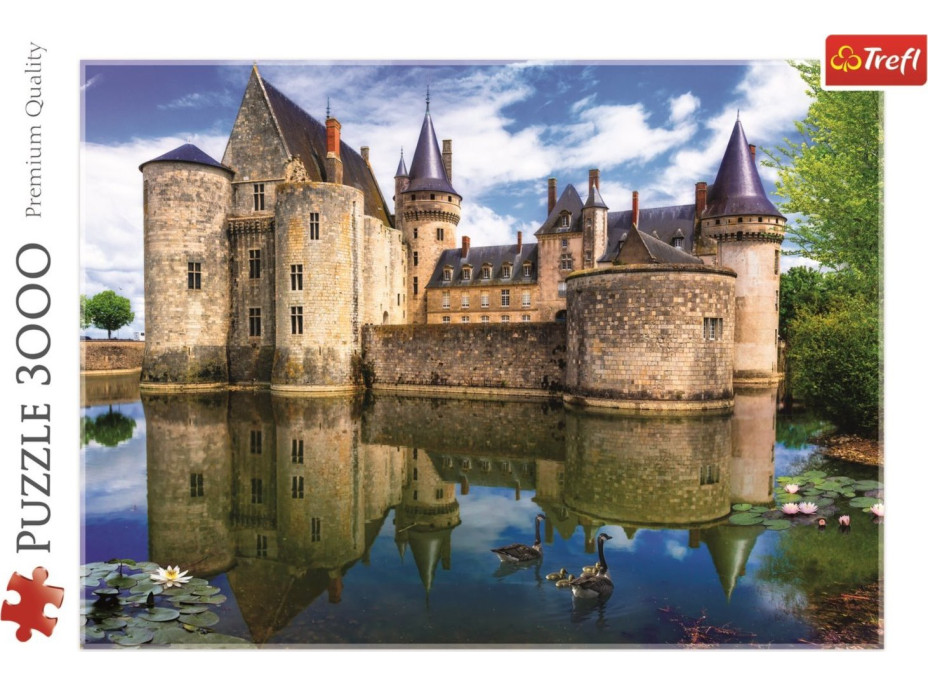 TREFL Puzzle Zámok Sully-sur-Loire, Francúzsko 3000 dielikov