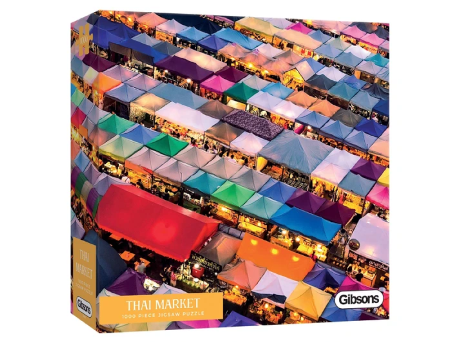 GIBSONS Puzzle Thajské trhovisko 1000 dielikov